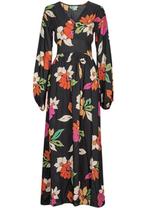 Billabong Night Bloom lange jurk zwart