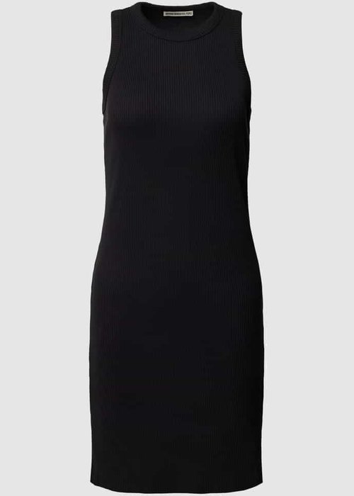 Drykorn Mazky sweatjurk met zijsplitten zwart