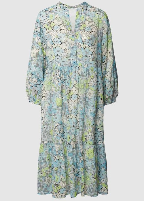 Drykorn Sorcha tuniekjurk van viscose bleu