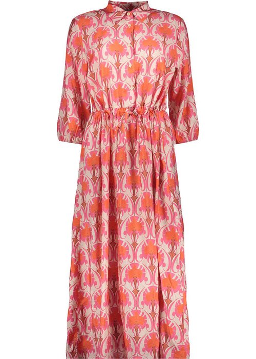 Geisha strokenjurk met grafische print