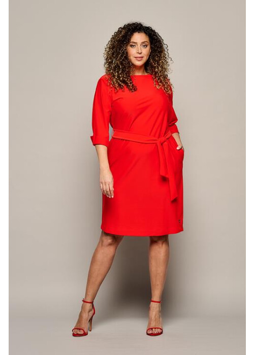 Mart Visser Dwayne travel jurk rood maxi