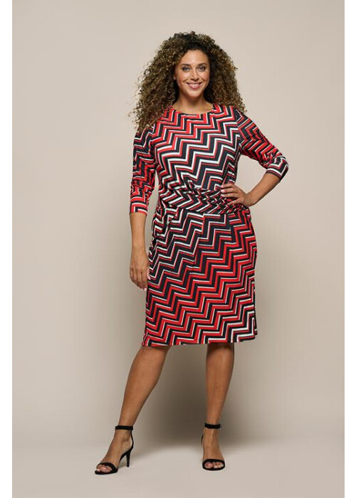 Mart Visser Eloise print jurk rood / multi maxi