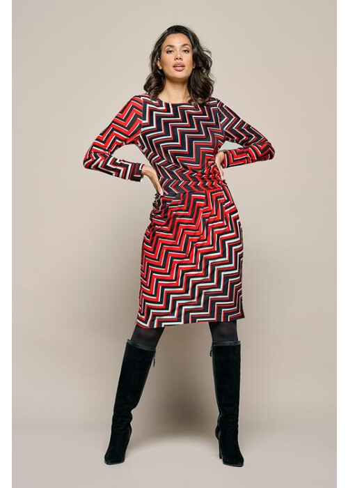 Mart Visser Eloise print jurk rood / multi