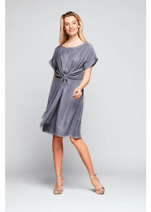 Mart Visser Wayne jurk grijsblauw