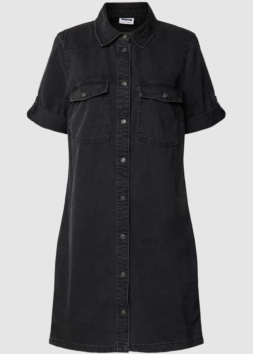 Noisy May New Signe jeansjurk zwart
