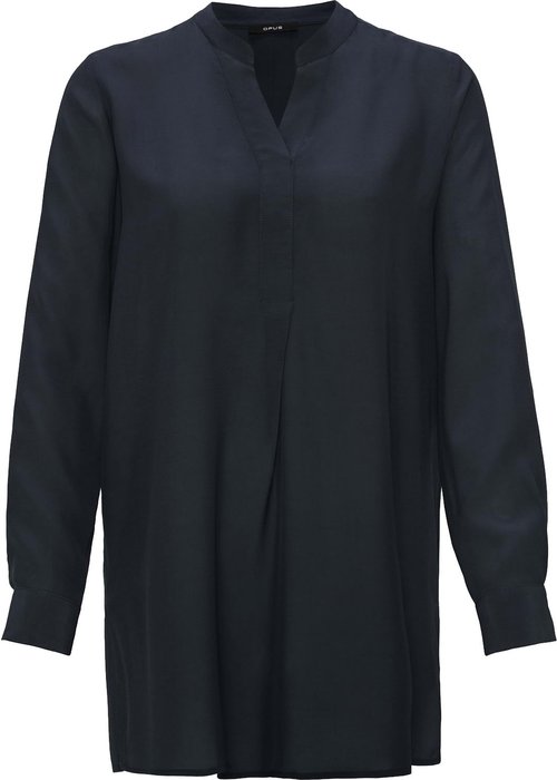 Opus Facura tuniekblouse blauw