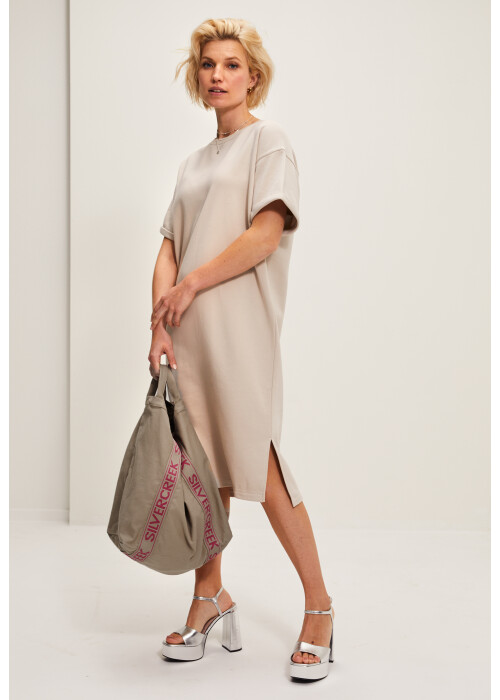 Silvercreek Lola jurk beige
