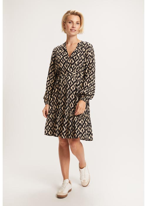Silvercreek Lunah jurk zwart / wit