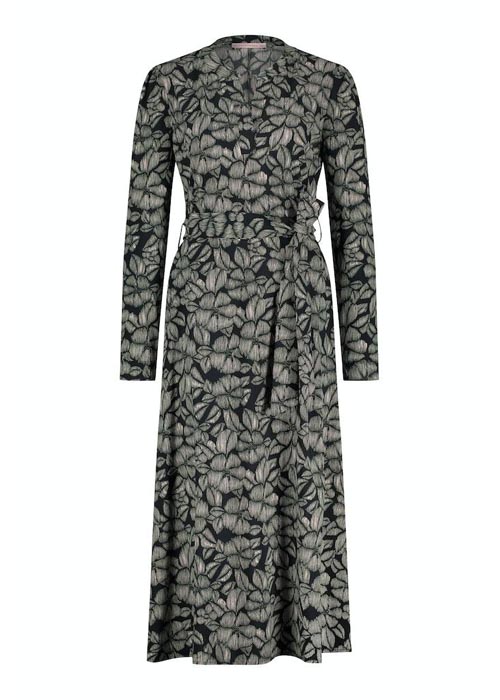 Studio Anneloes Sira bloemenjurk donkerblauw